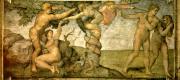 Az eredendő bűn és kiűzetése a Paradicsomból (Sixtus-kápolna, Vatikán) – Michelangelo Buonarroti